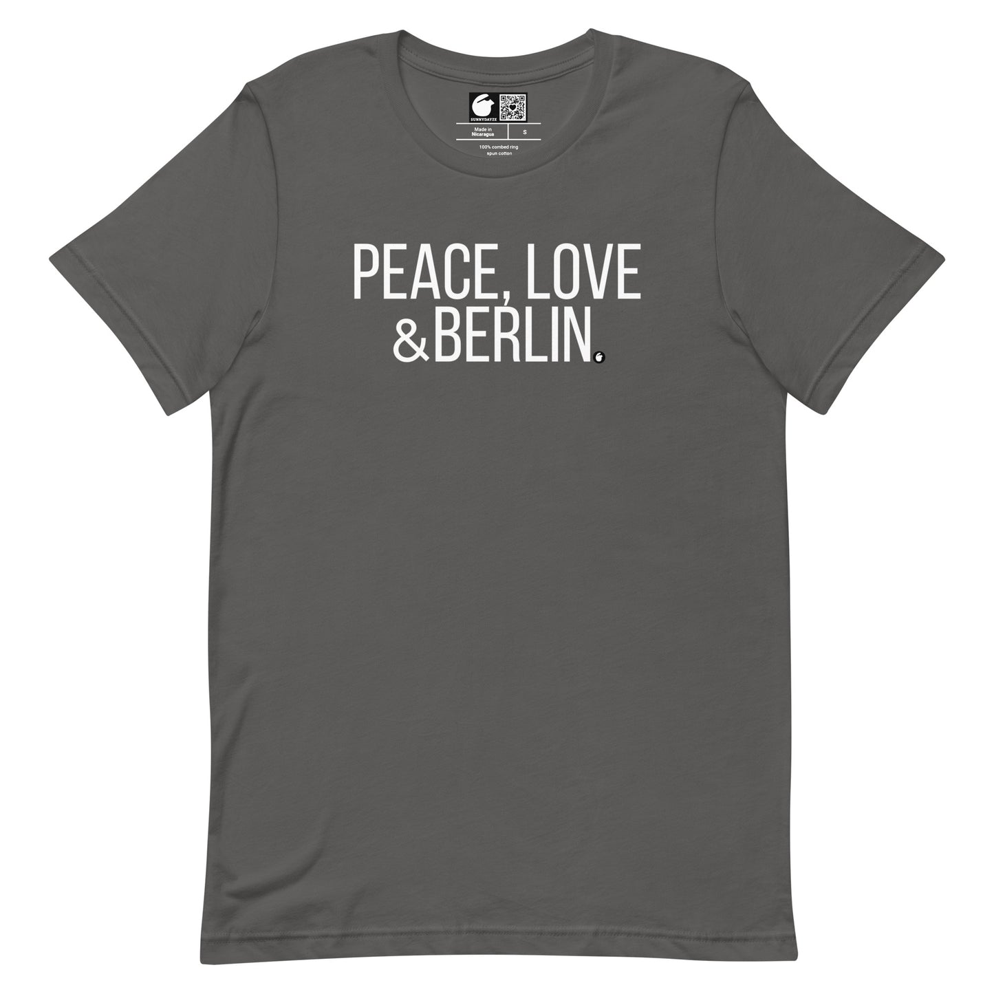 BERLIN Short=Sleeve Unisex t-shirt
