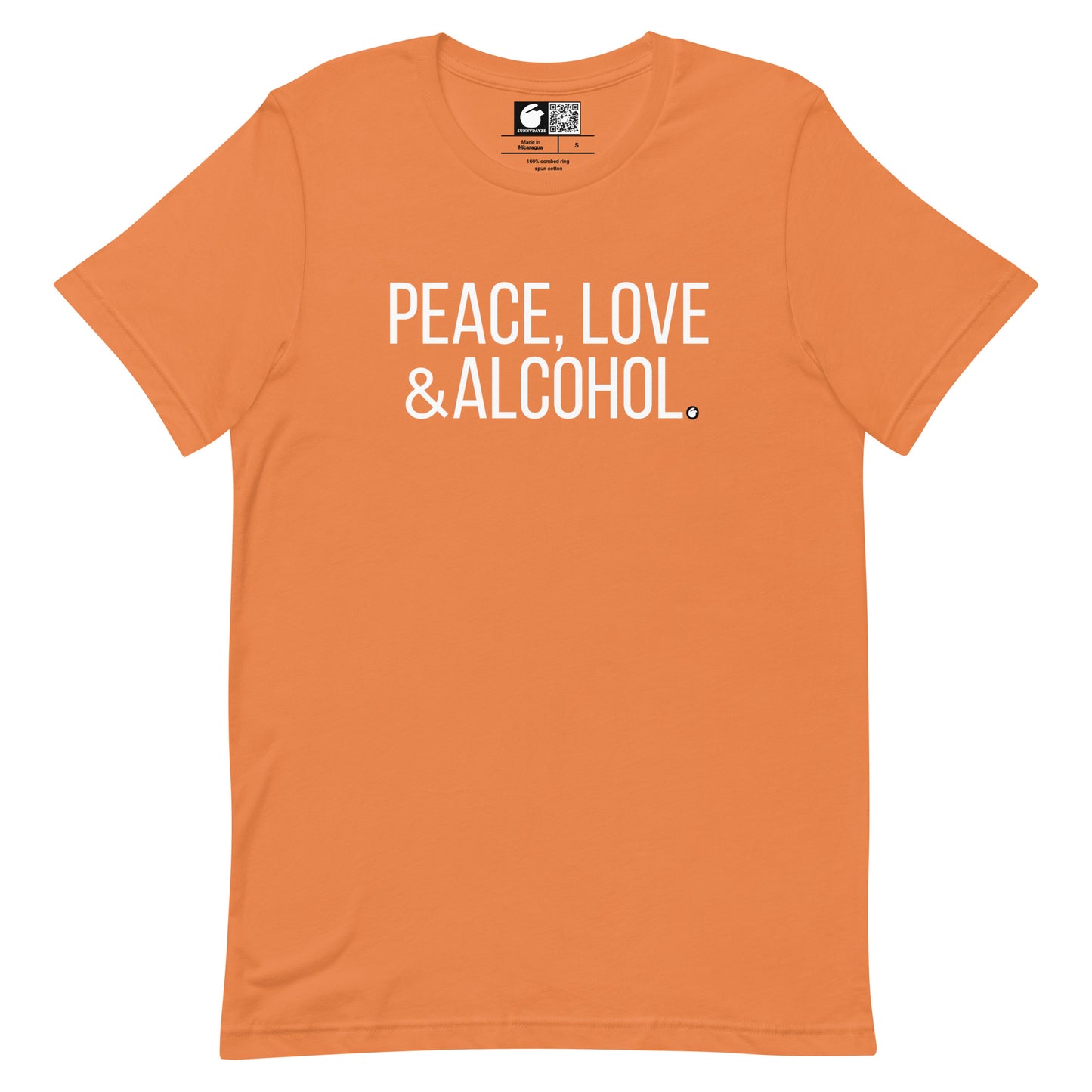 ALCOHOL Short-Sleeve Unisex t-shirt