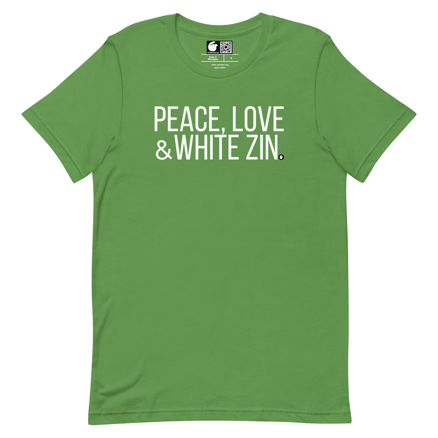 WHITE ZIN Unisex t-shirt