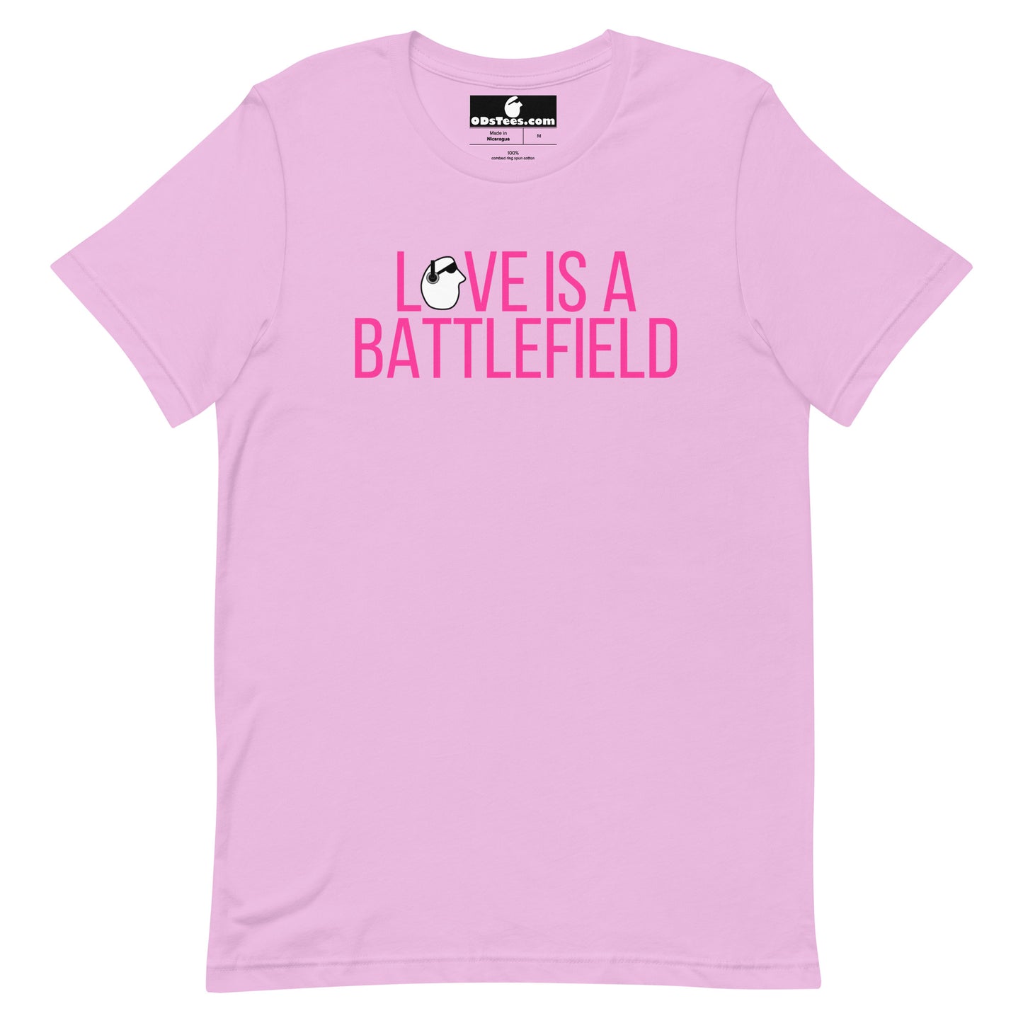 SunnyDayze LOVE IS A BATTLEFIELD Short-Sleeve Unisex T-Shirt