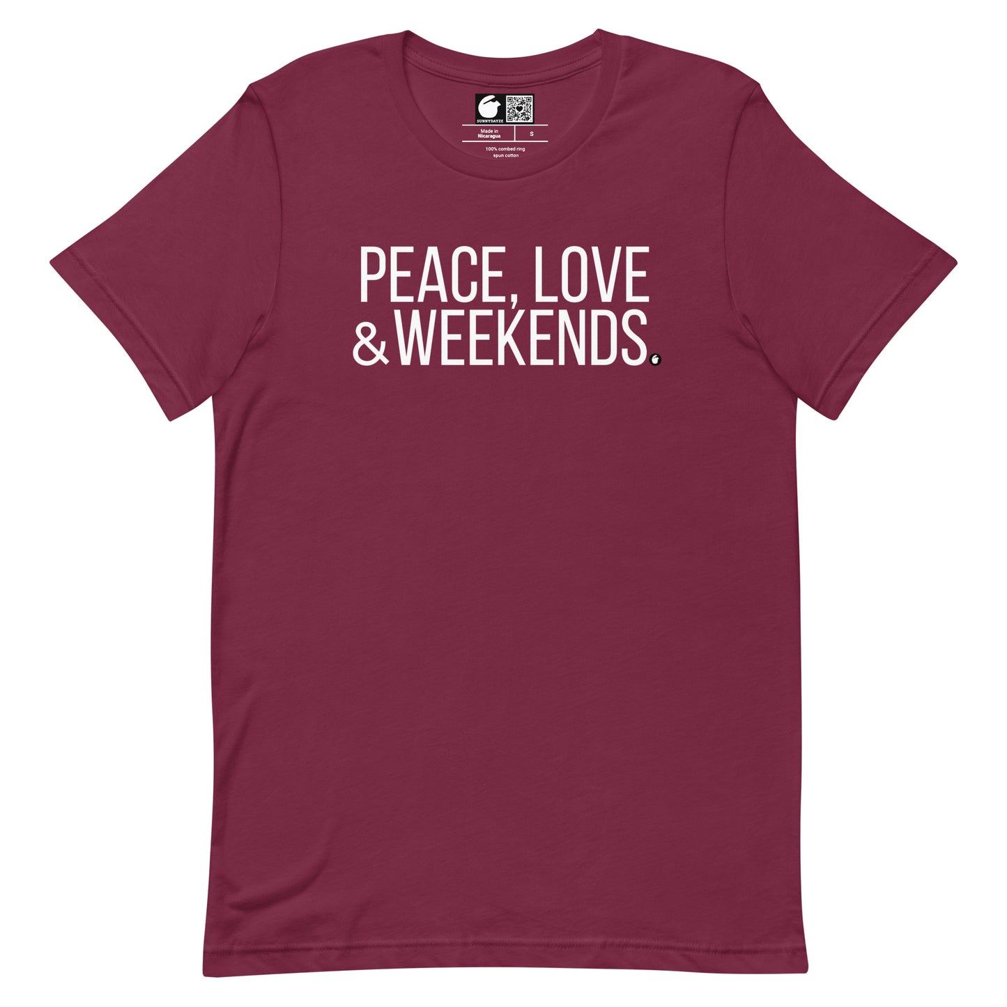 WEEKENDS Short-Sleeve Unisex t-shirt