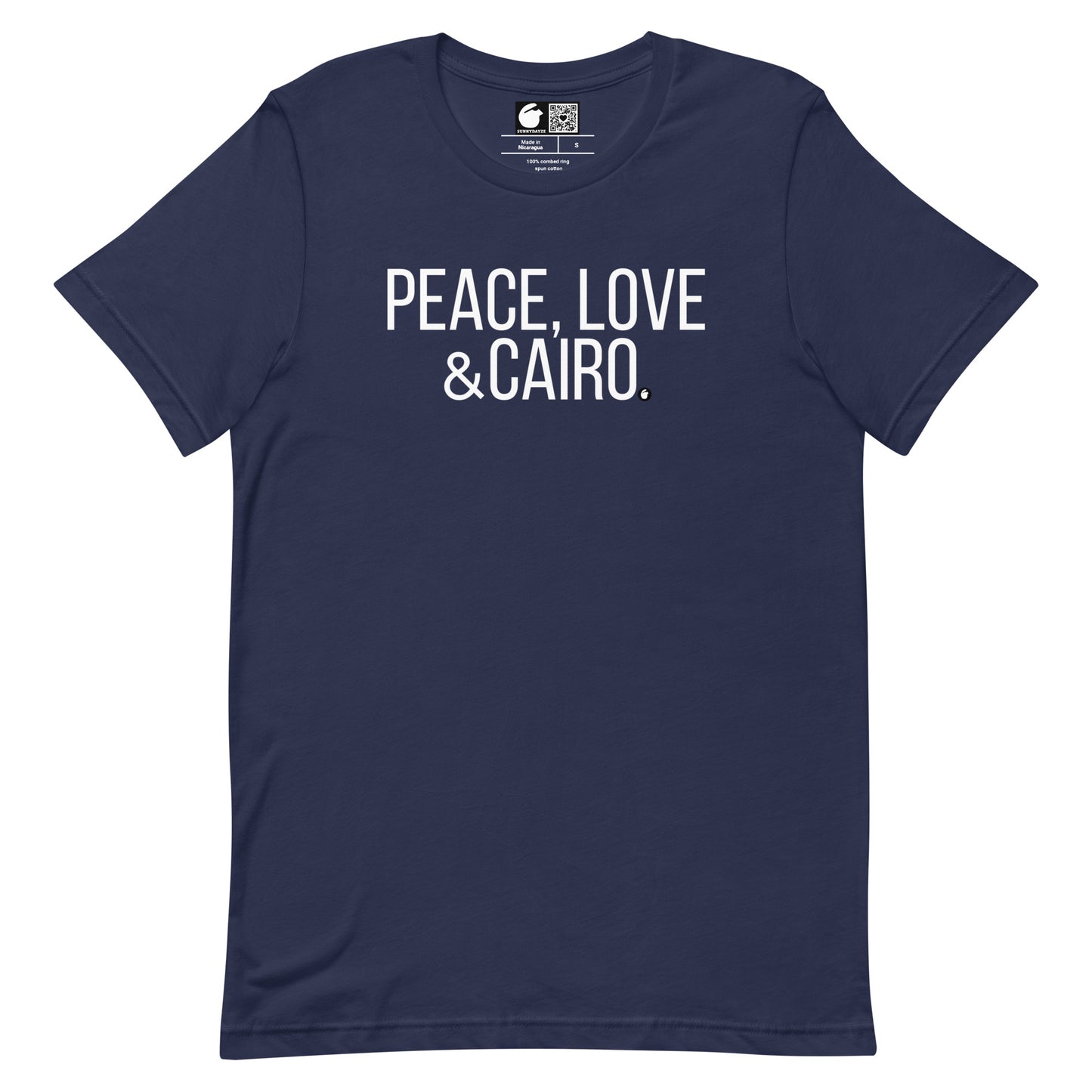 CAIRO Short=Sleeve Unisex t-shirt