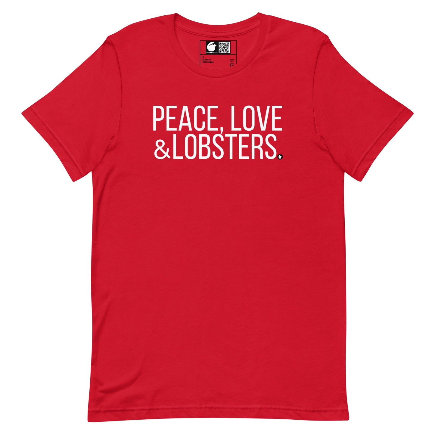 LOBSTER Short-Sleeve Unisex t-shirt