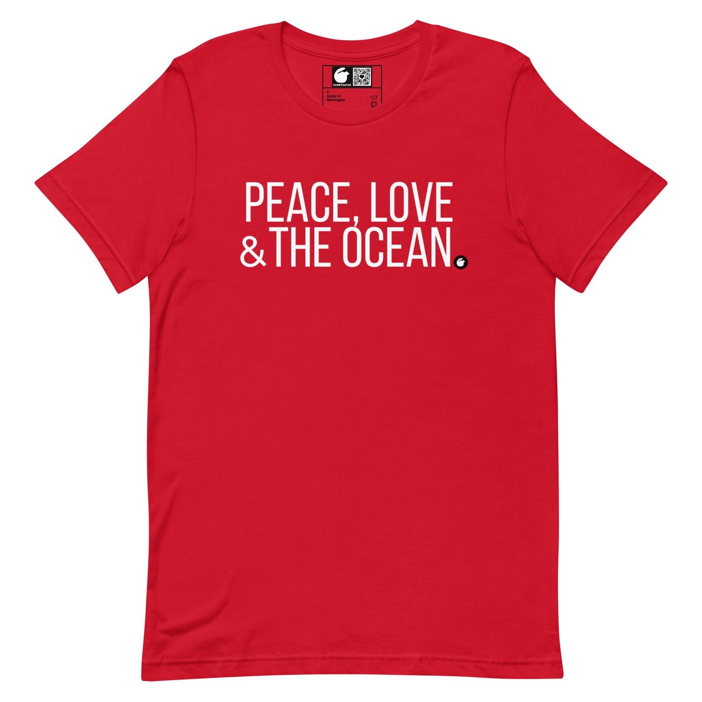 THE OCEAN Short-Sleeve Unisex t-shirt