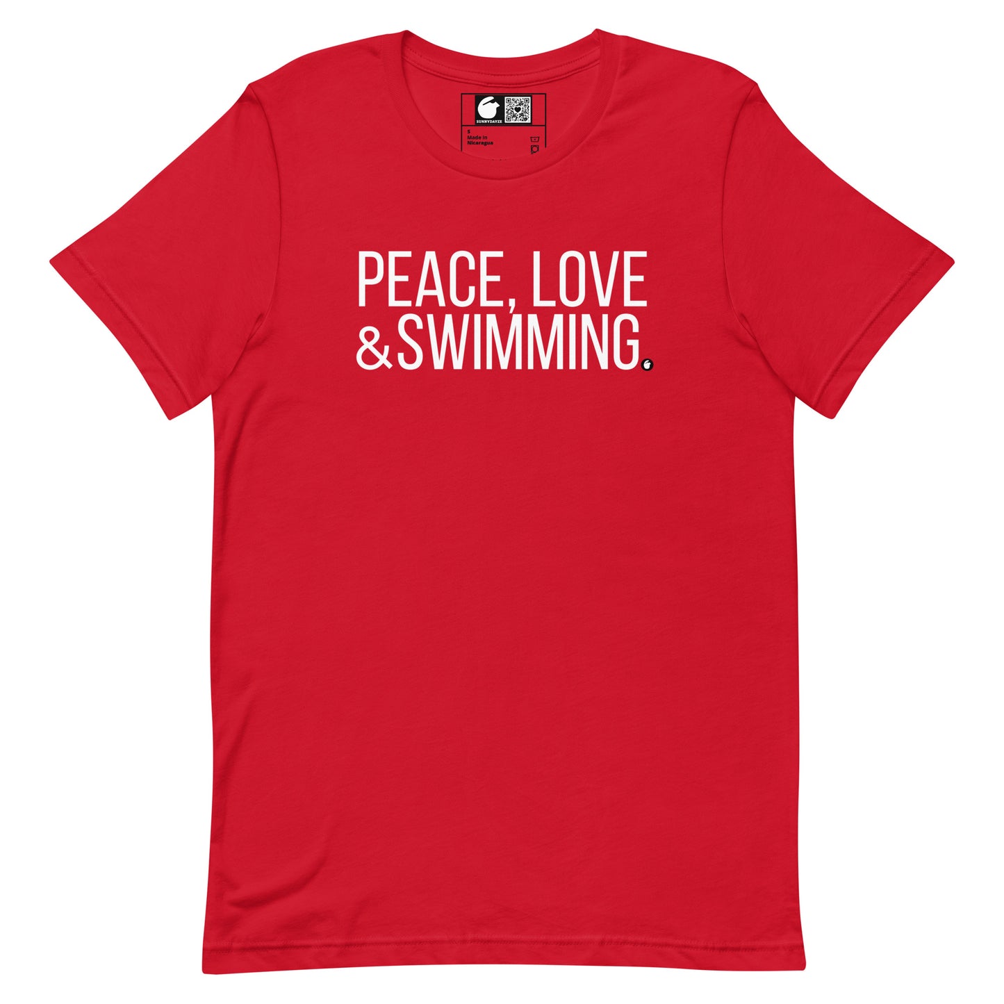 SWIMMING Short-Sleeve Unisex t-shirt