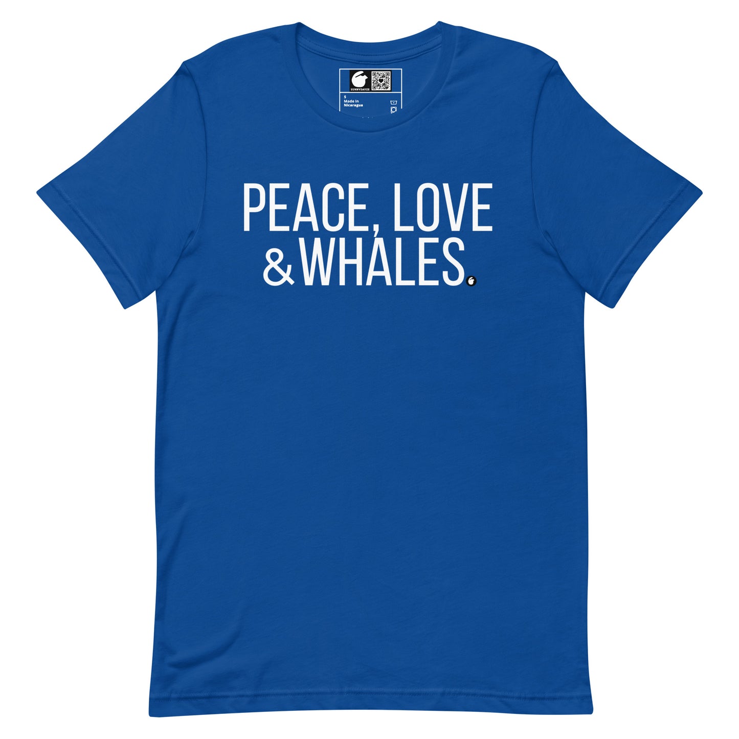 WHALES Short-Sleeve Unisex t-shirt