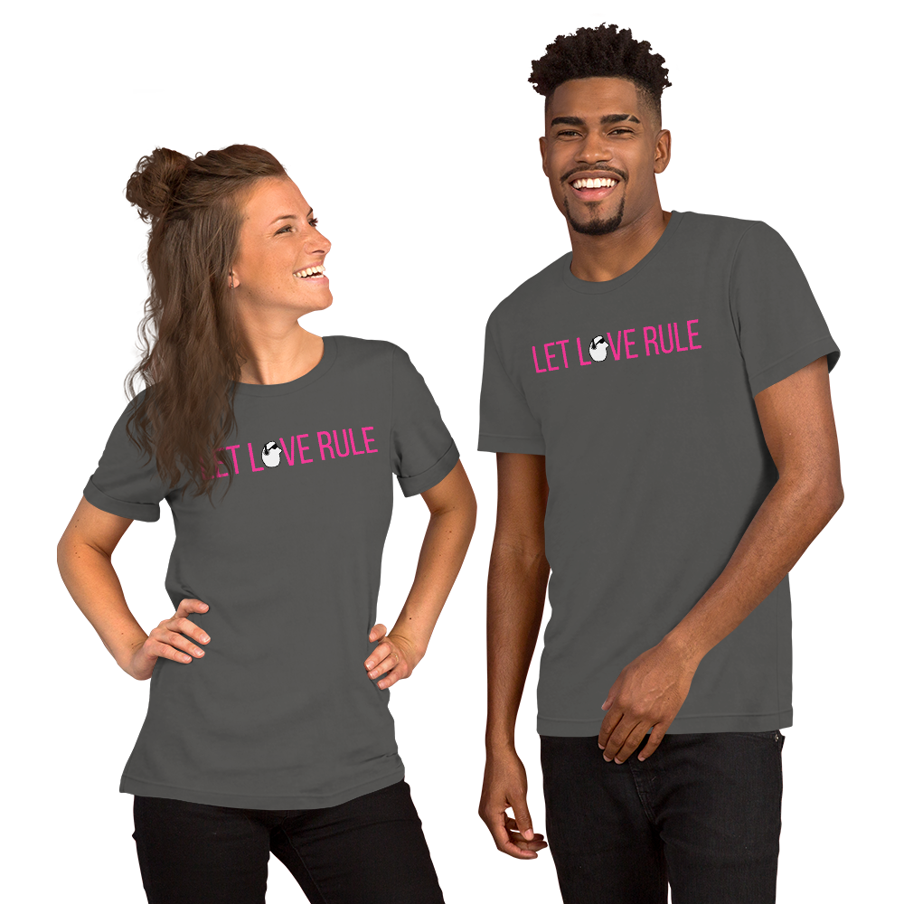 SunnyDayze LET LOVE RULE Short-Sleeve Unisex T-Shirt