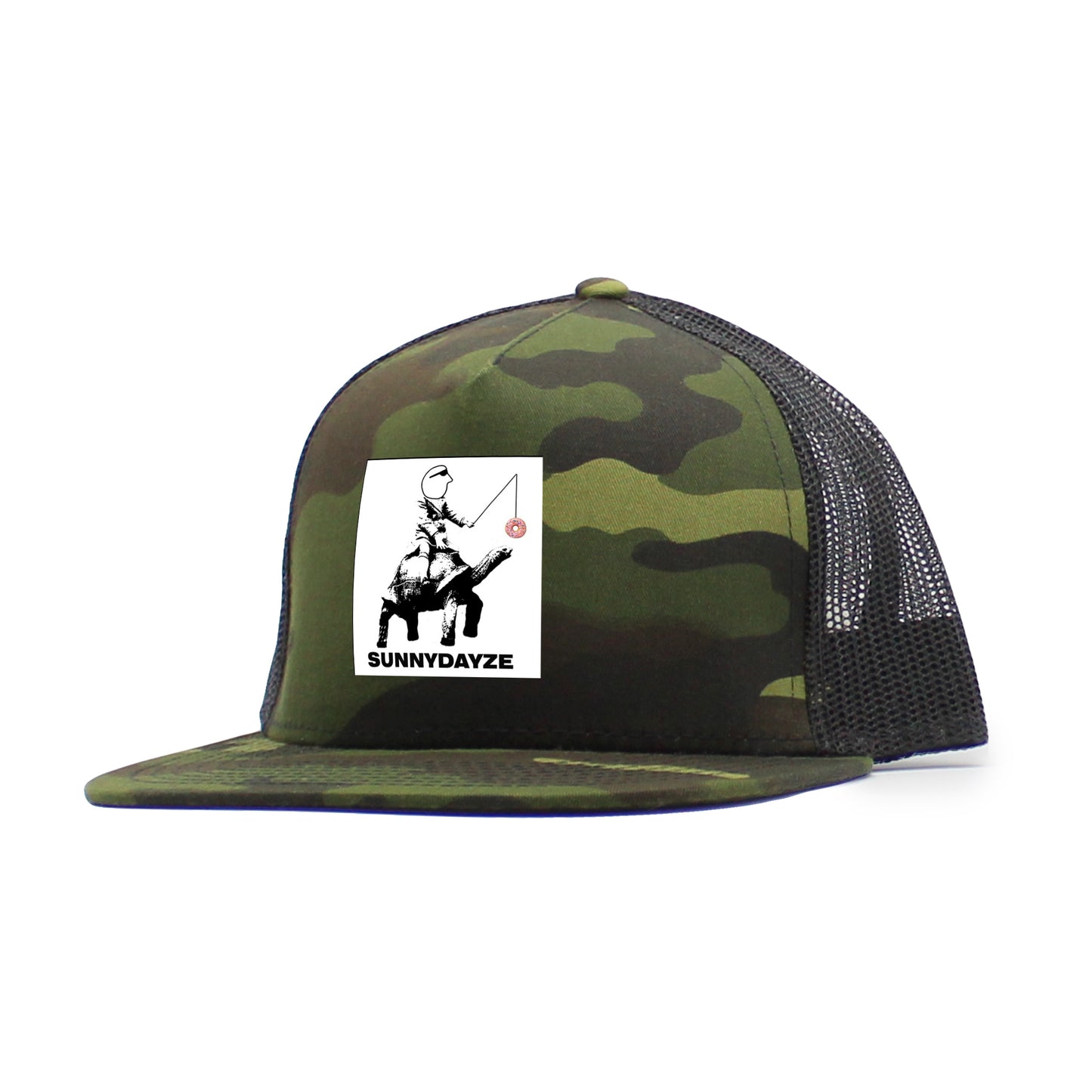 TURTLE CAMO TRUCKER HAT