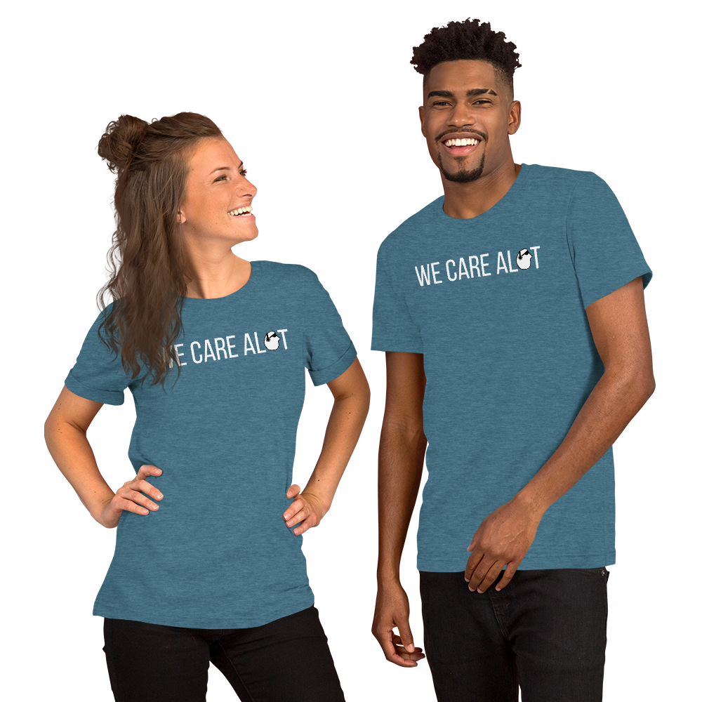SunnyDayze WE CARE Short-Sleeve Unisex T-Shirt