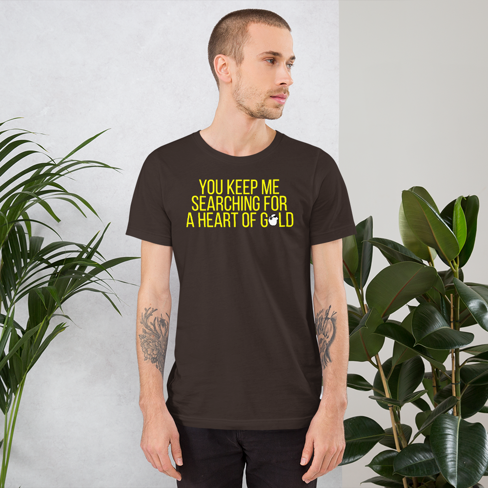 SunnyDayze HEART OF GOLD Short-Sleeve Unisex T-Shirt
