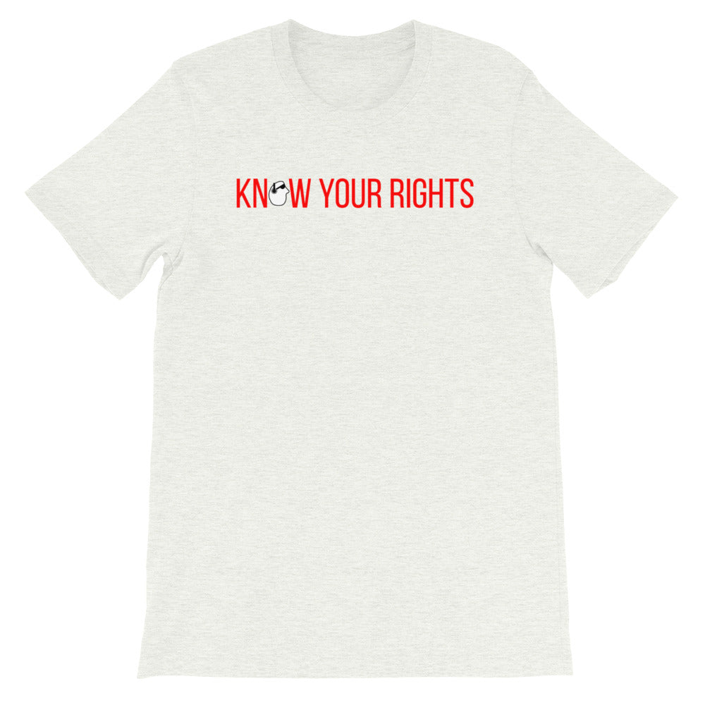 SunnyDayze KNOW YOUR RIGHTS Short-Sleeve Unisex T-Shirt