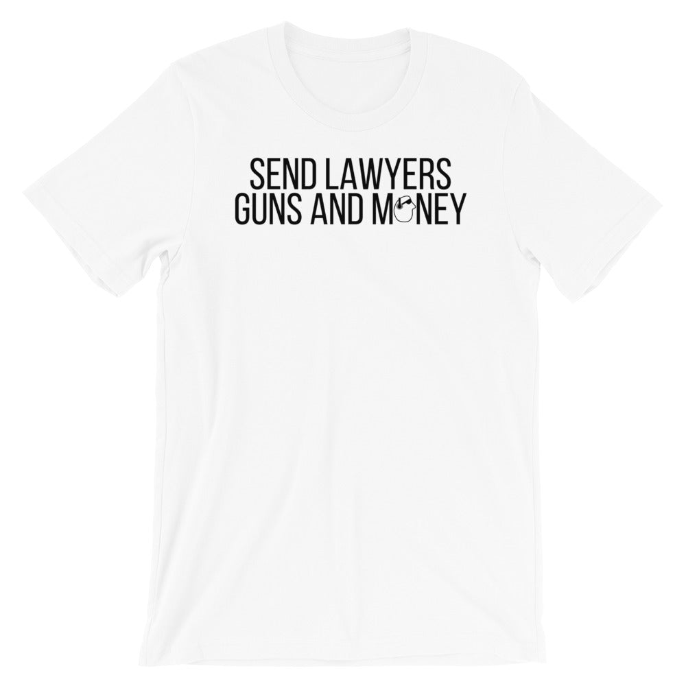 SunnyDayze LAWYERS GUNS & MONEY Short-Sleeve Unisex T-Shirt