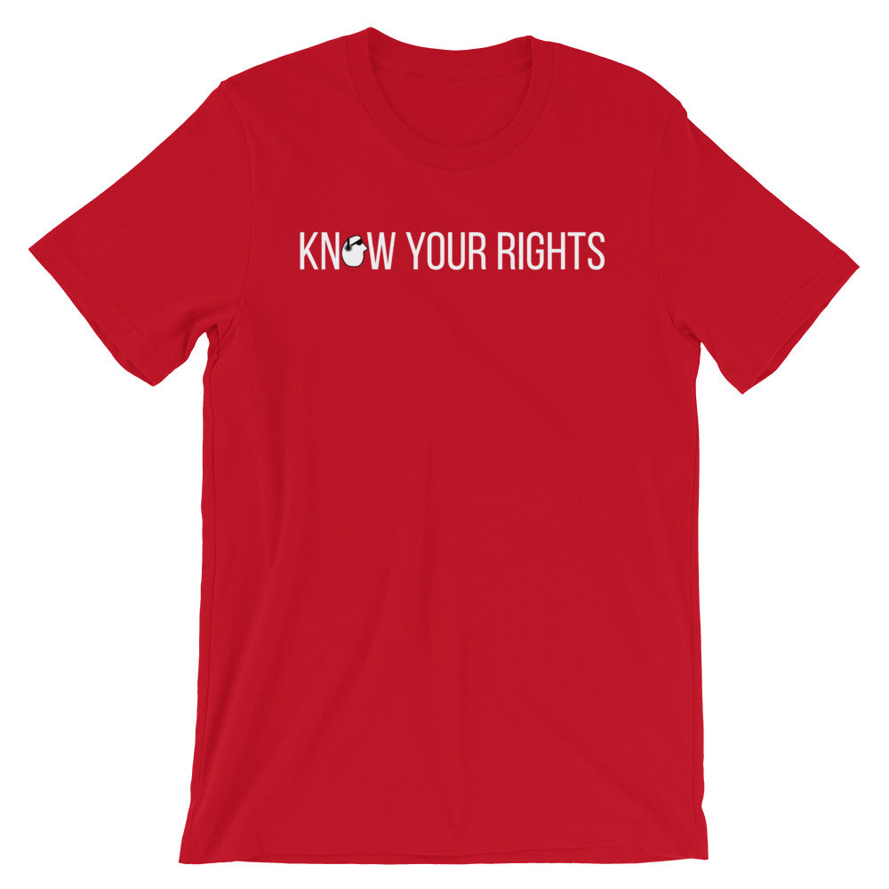 SunnyDayze KNOW YOUR RIGHTS Short-Sleeve Unisex T-Shirt