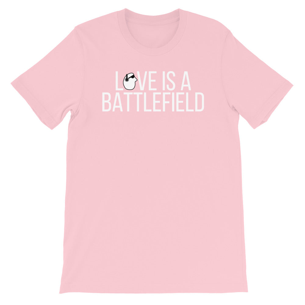 SunnyDayze LOVE IS A BATTLEFIELD Short-Sleeve Unisex T-Shirt