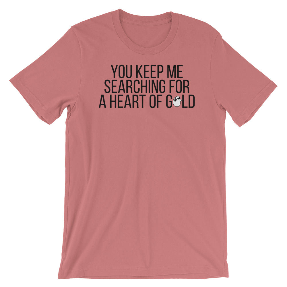 SunnyDayze HEART OF GOLD Short-Sleeve Unisex T-Shirt
