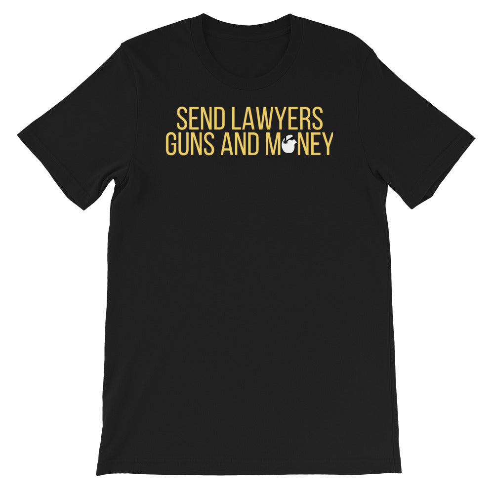 SunnyDayze LAWYERS GUNS & MONEY Short-Sleeve Unisex T-Shirt