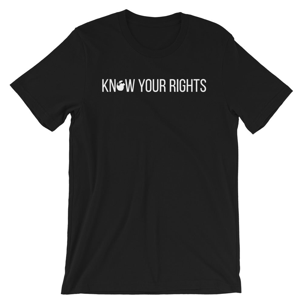 SunnyDayze KNOW YOUR RIGHTS Short-Sleeve Unisex T-Shirt