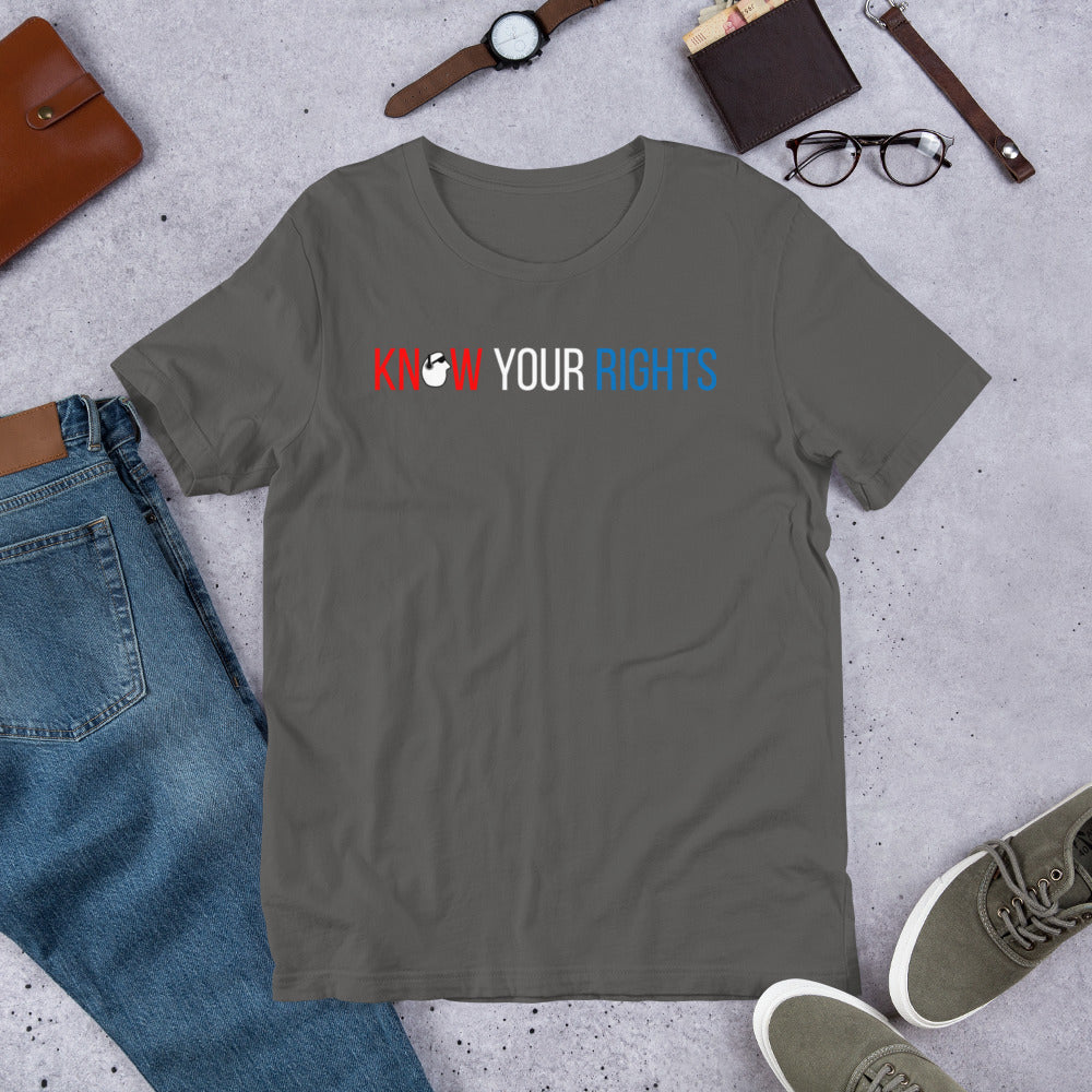 SunnyDayze KNOW YOUR RIGHTS Short-Sleeve Unisex T-Shirt