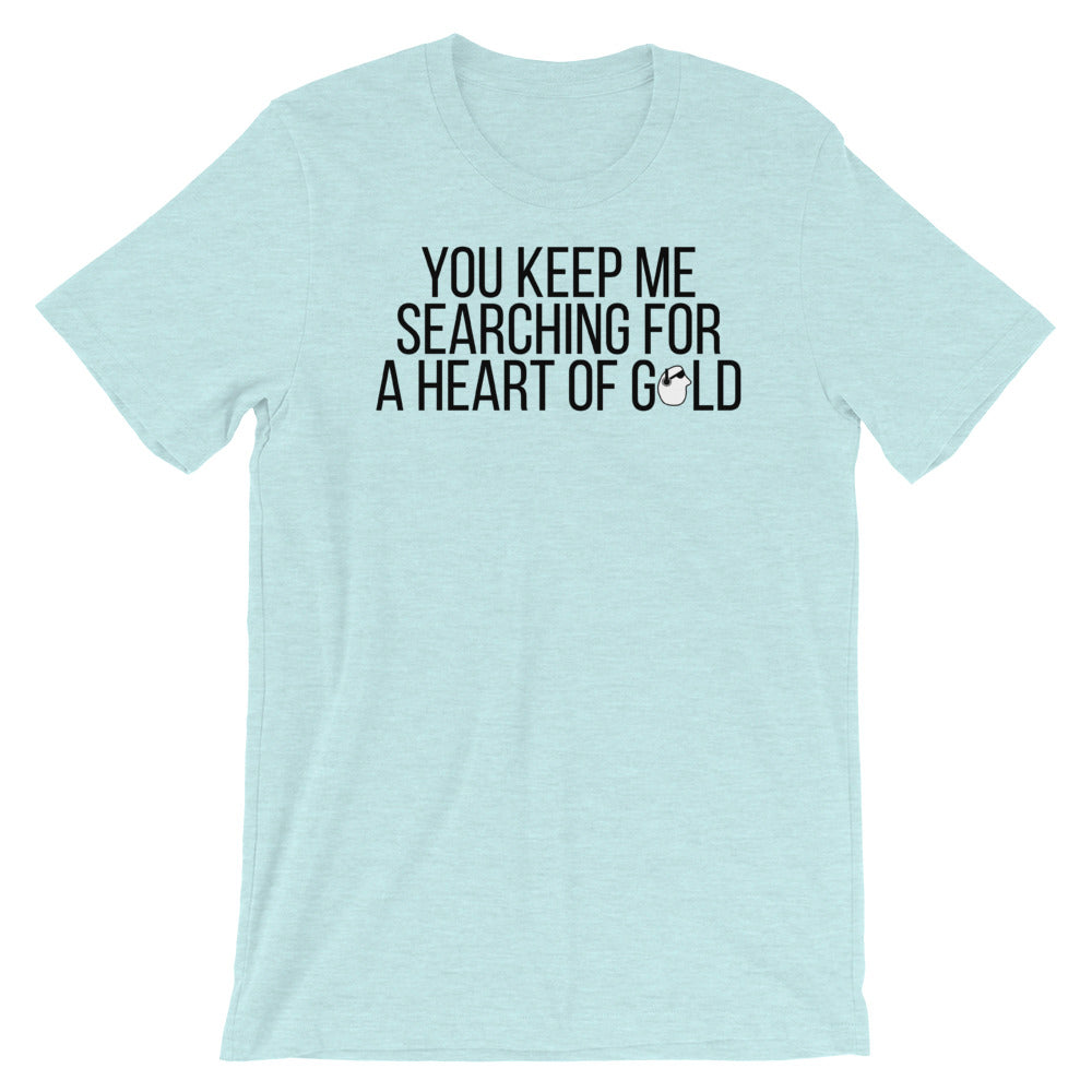 SunnyDayze HEART OF GOLD Short-Sleeve Unisex T-Shirt