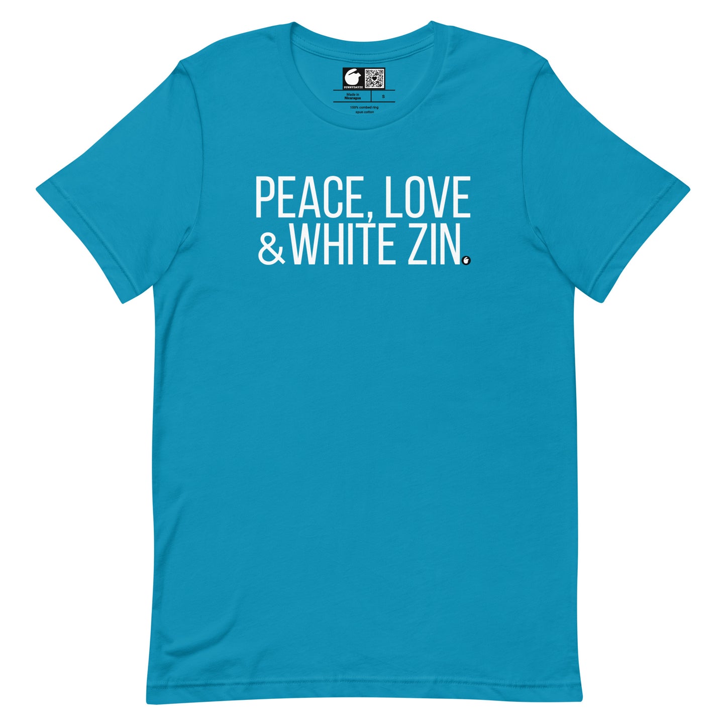 WHITE ZIN Unisex t-shirt