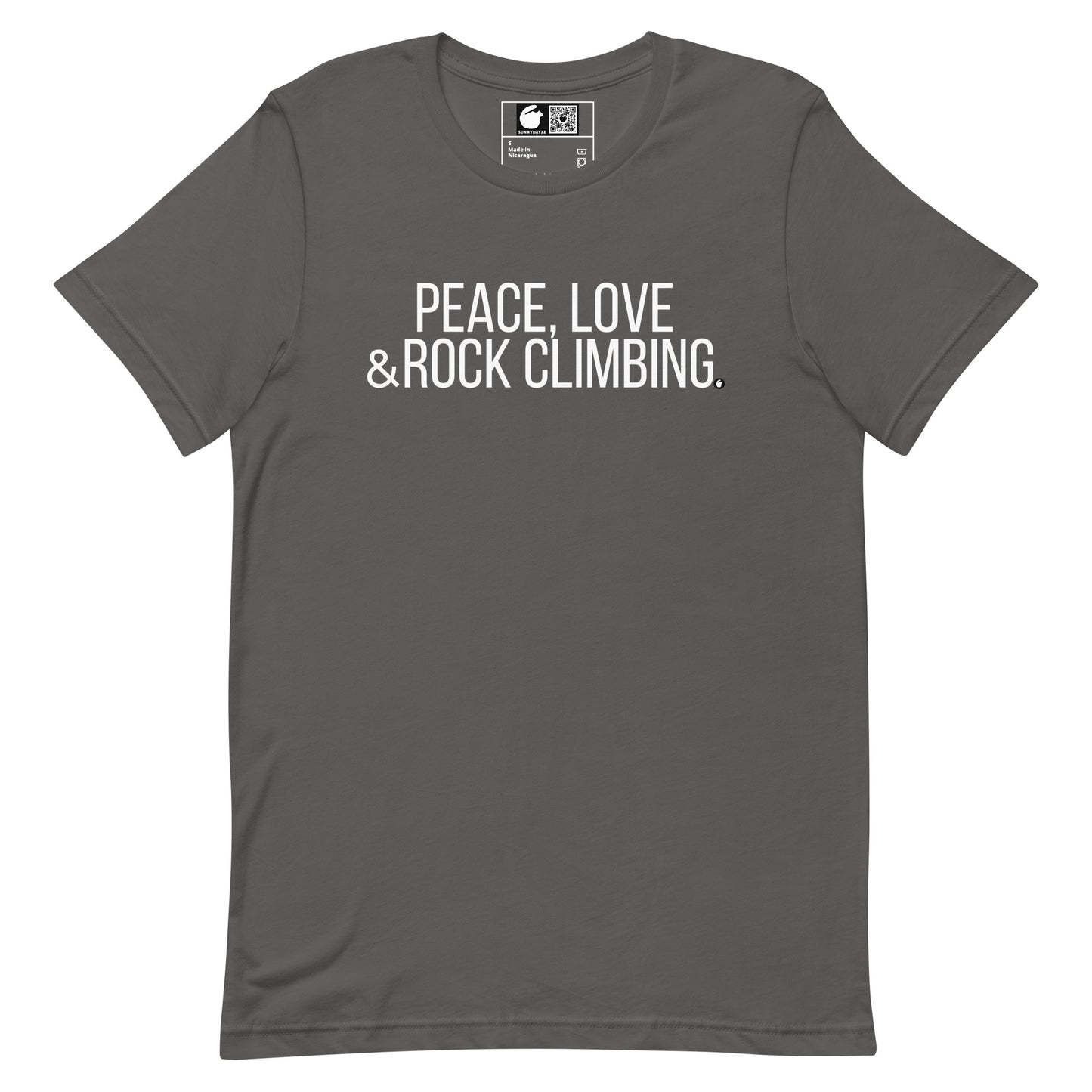 ROCK CLIMBING SHORT-SLEEVE Unisex t-shirt