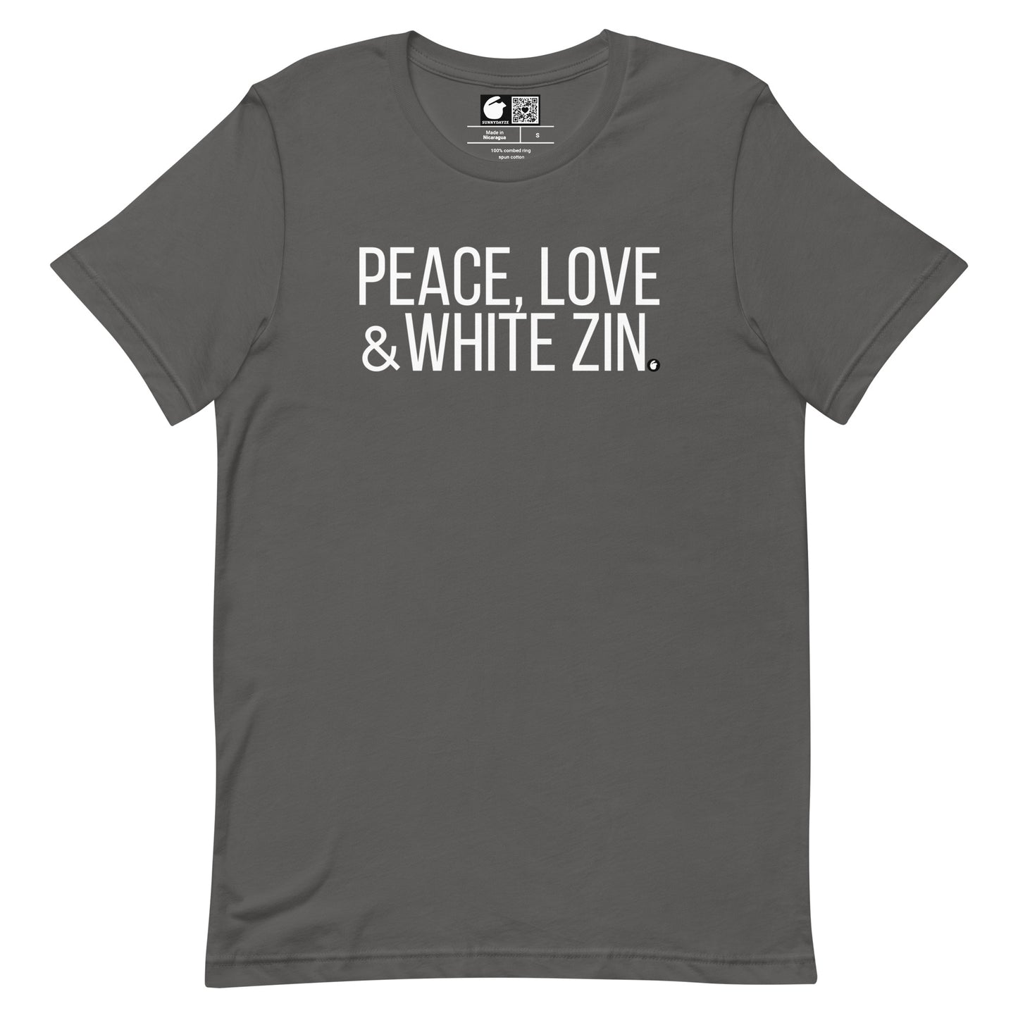 WHITE ZIN Short-Sleeve Unisex t-shirt