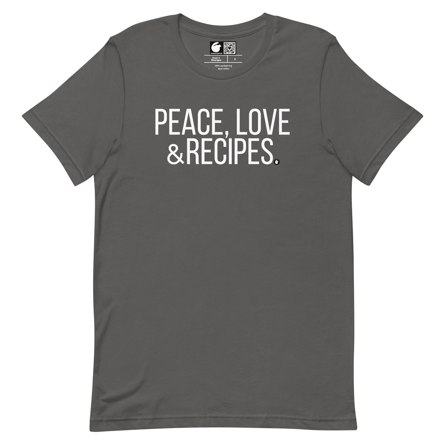 RECIPES Short-Sleeve Unisex t-shirt