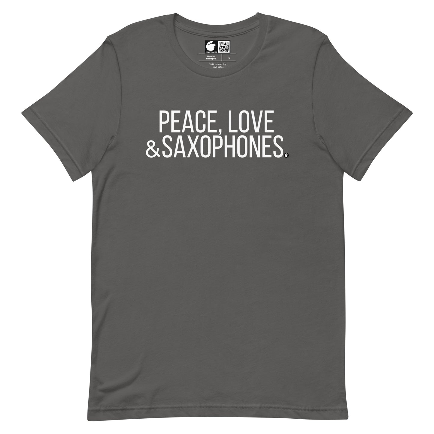 SAXOPHONE Short-Sleeve Unisex t-shirt