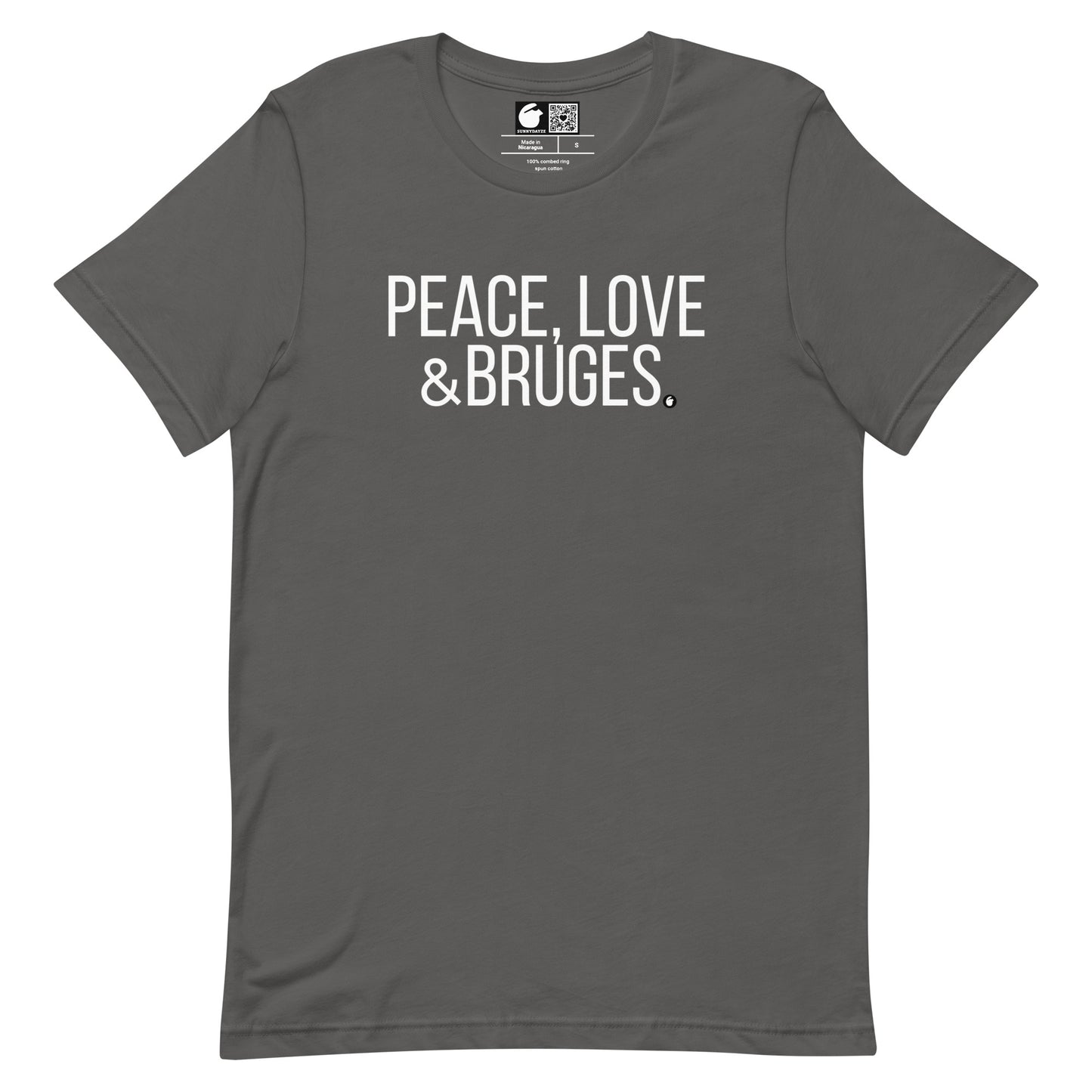 BRUGES Short=Sleeve Unisex t-shirt