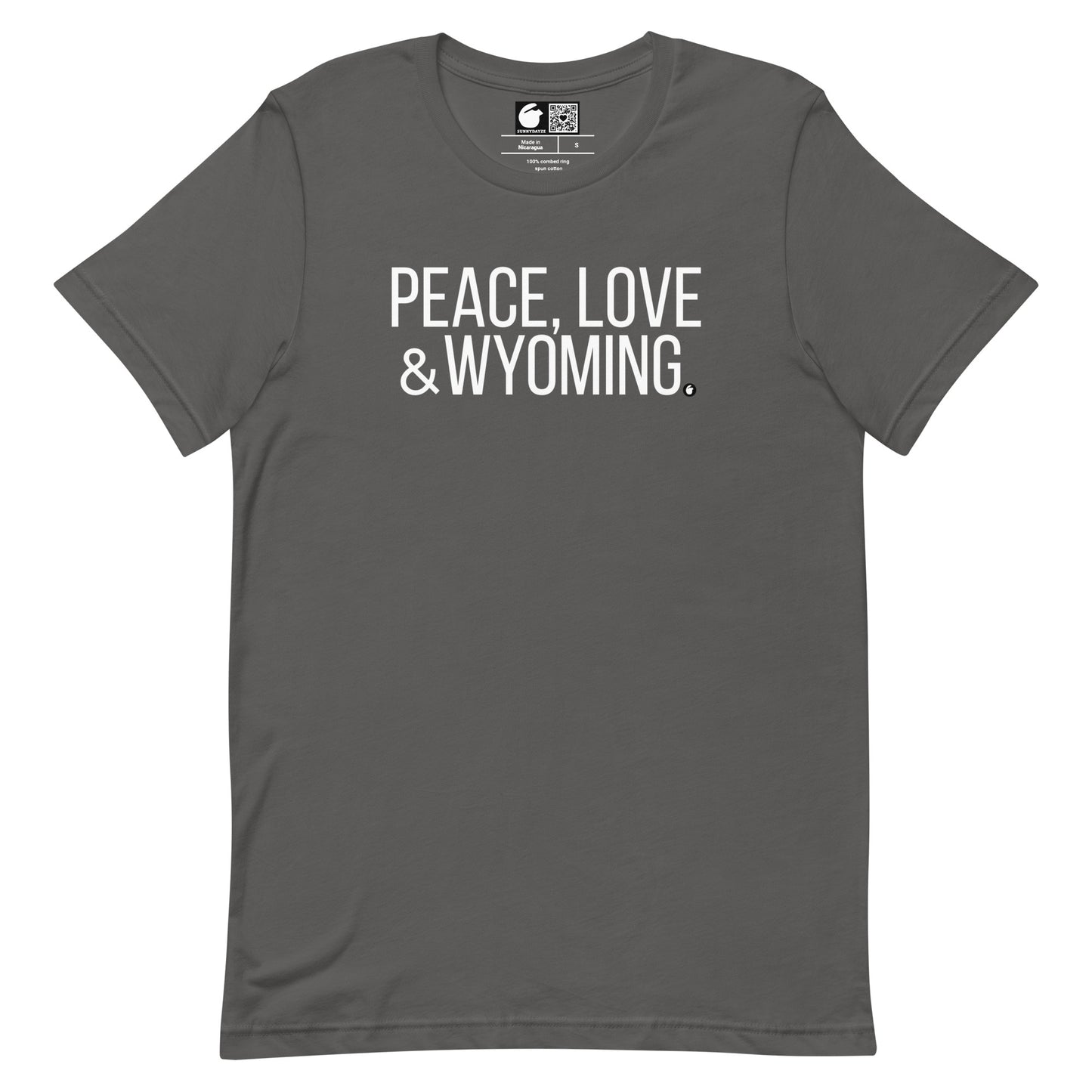 WYOMING Short-Sleeve Unisex t-shirt