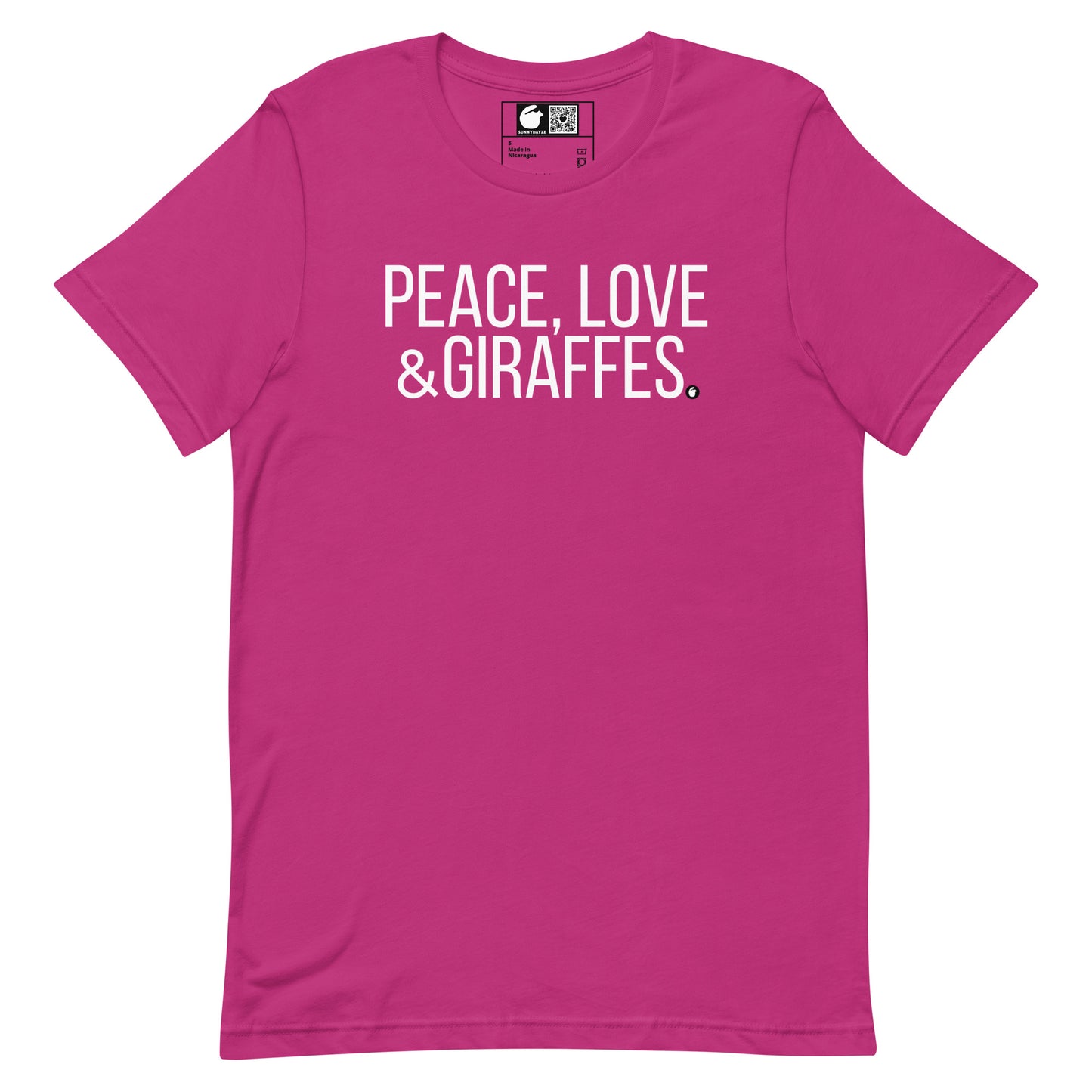 GIRAFFES Short-Sleeve Unisex t-shirt