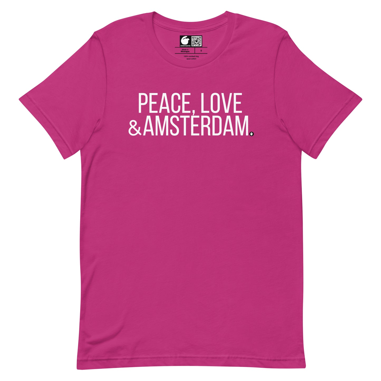 AMSTERDAM Short-Sleeve Unisex t-shirt