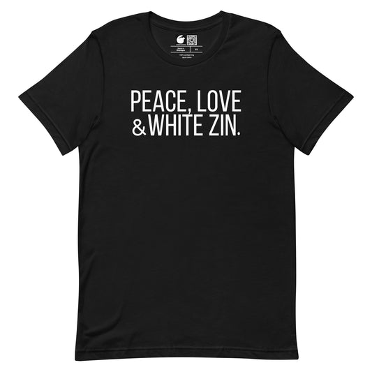 WHITE ZIN Unisex t-shirt