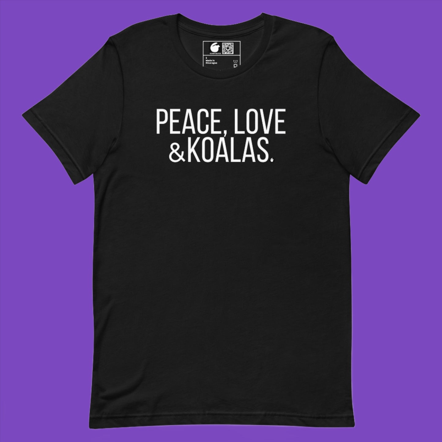 KOALAS Short=Sleeve Unisex t-shirt