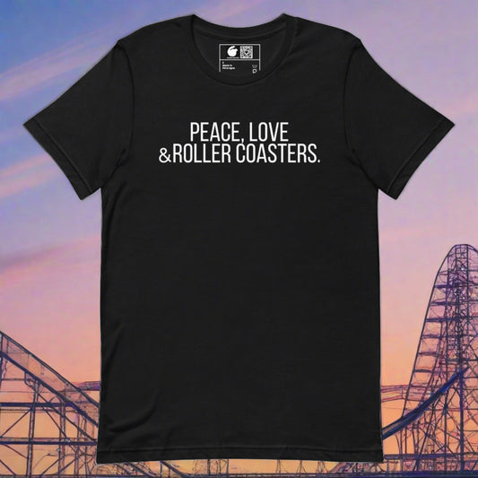 ROLLER COASTERS Short-Sleeve Unisex t-shirt