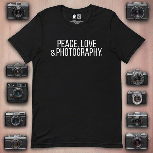 PHOTOGRAPHY Short-Sleeve Unisex t-shirt