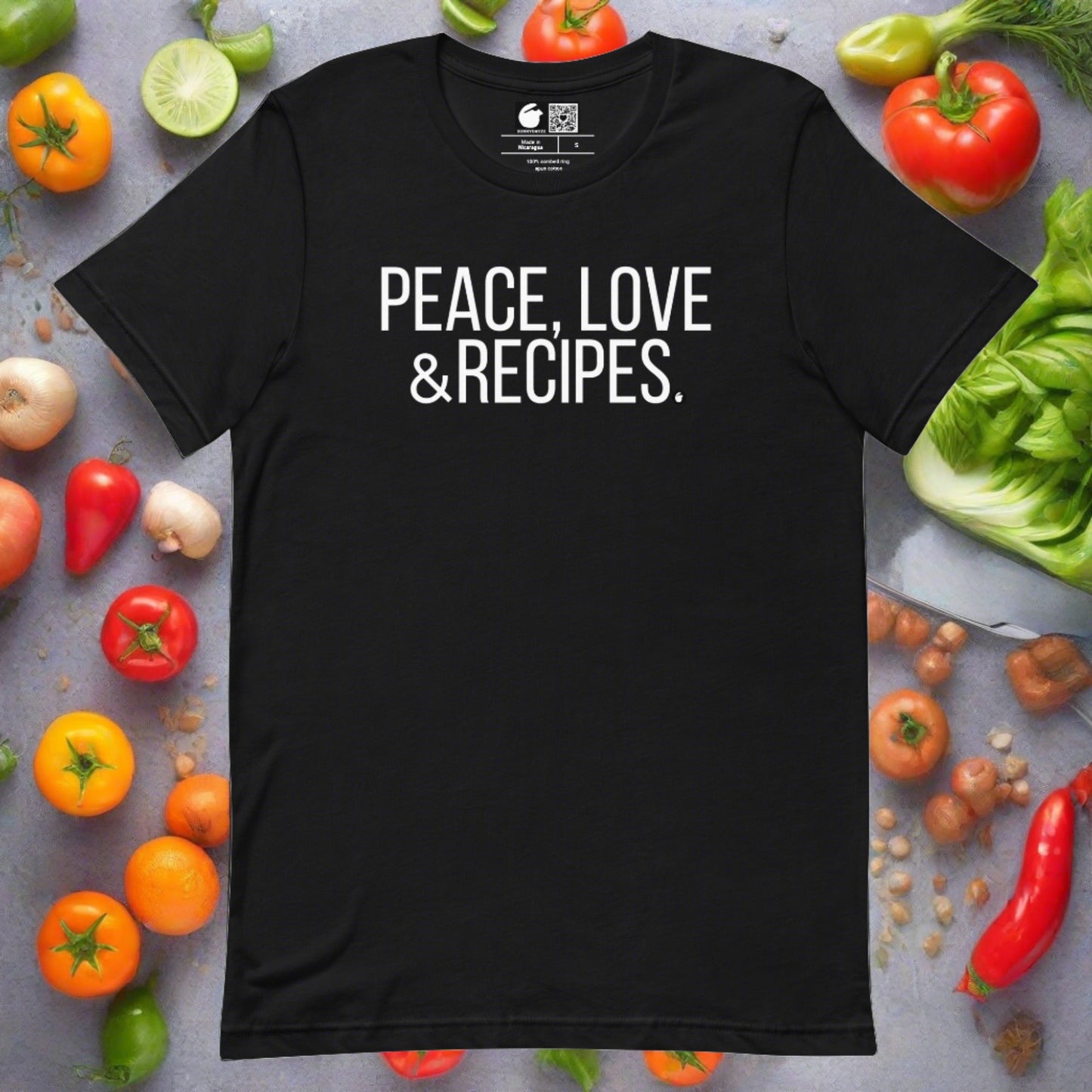 RECIPES Short-Sleeve Unisex t-shirt