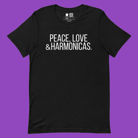 HARMONICAS Short-Sleeve Unisex t-shirt