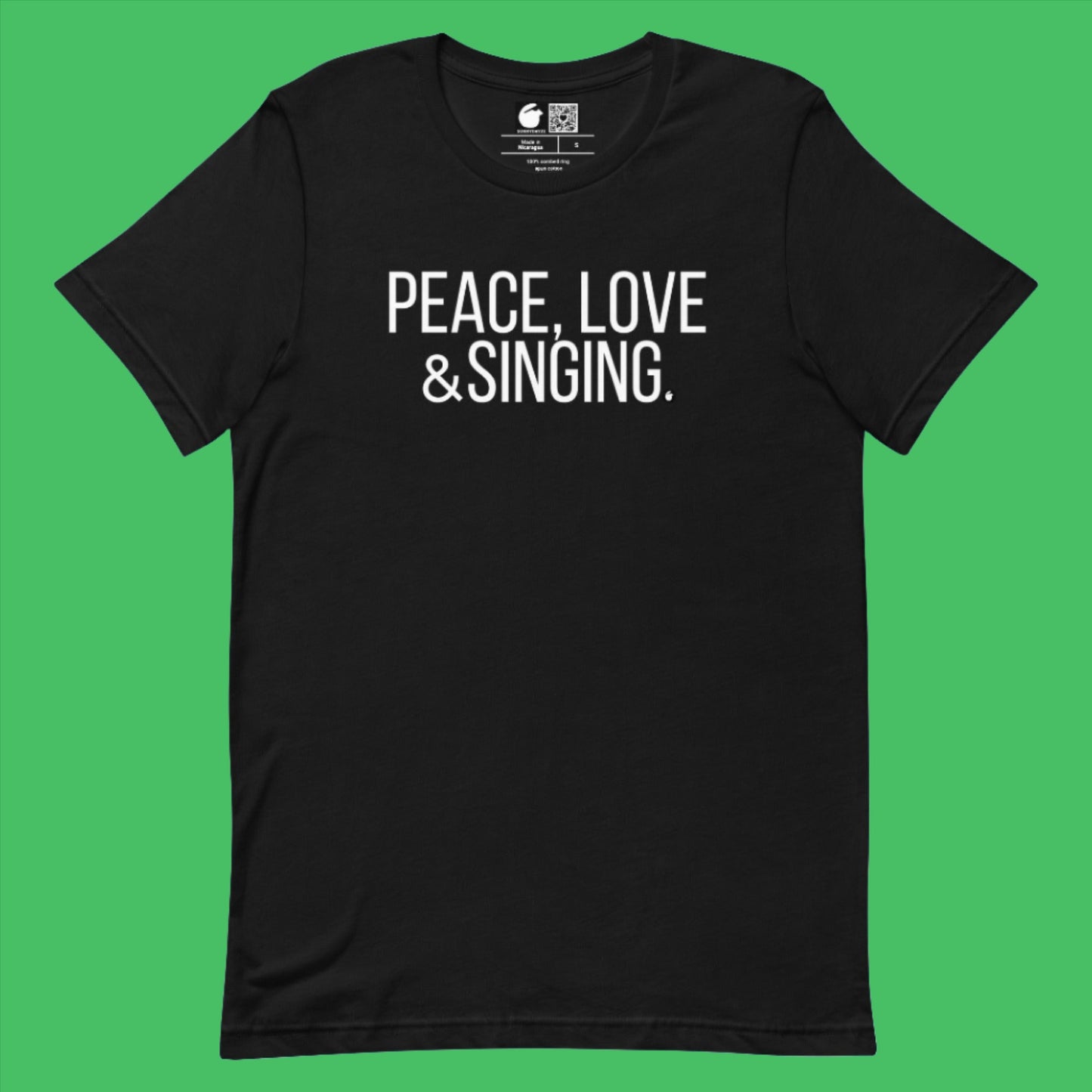 SINGING Short-Sleeve Unisex t-shirt