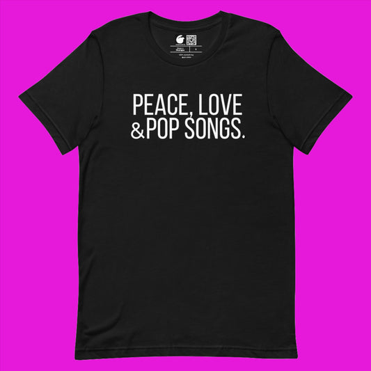 POP SONGS Short-Sleeve Unisex t-shirt