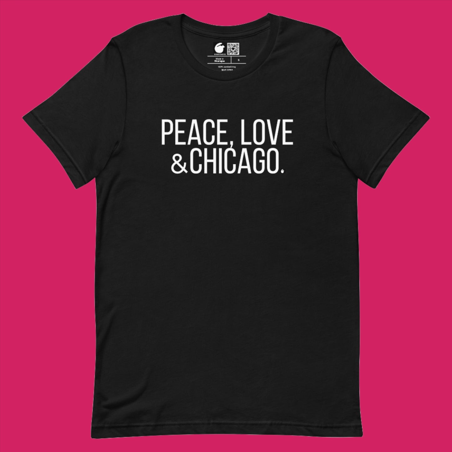 CHICAGO Short=Sleeve Unisex t-shirt