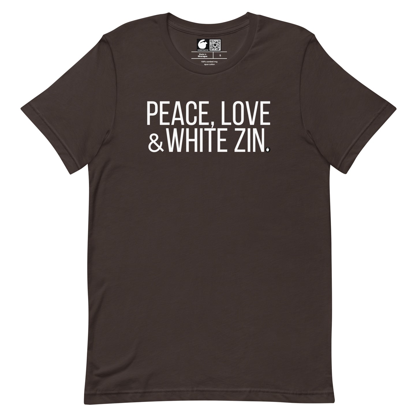 WHITE ZIN Unisex t-shirt