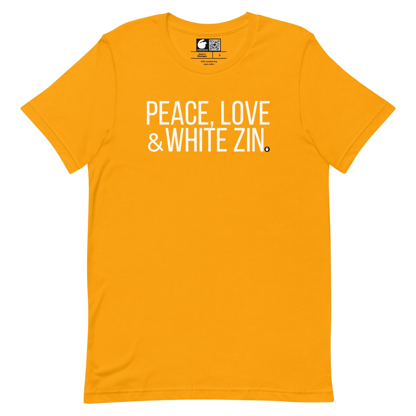 WHITE ZIN Unisex t-shirt