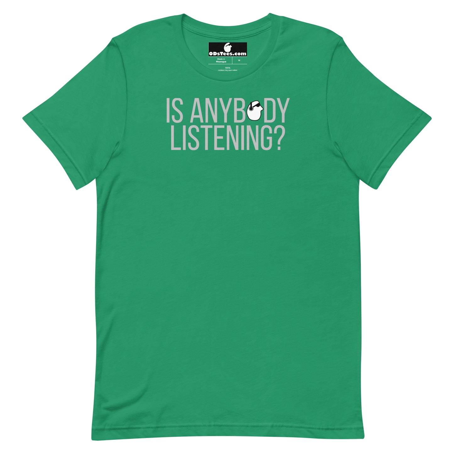 SunnyDayze IS ANYBODY LISTENING? Short-Sleeve Unisex T-Shirt