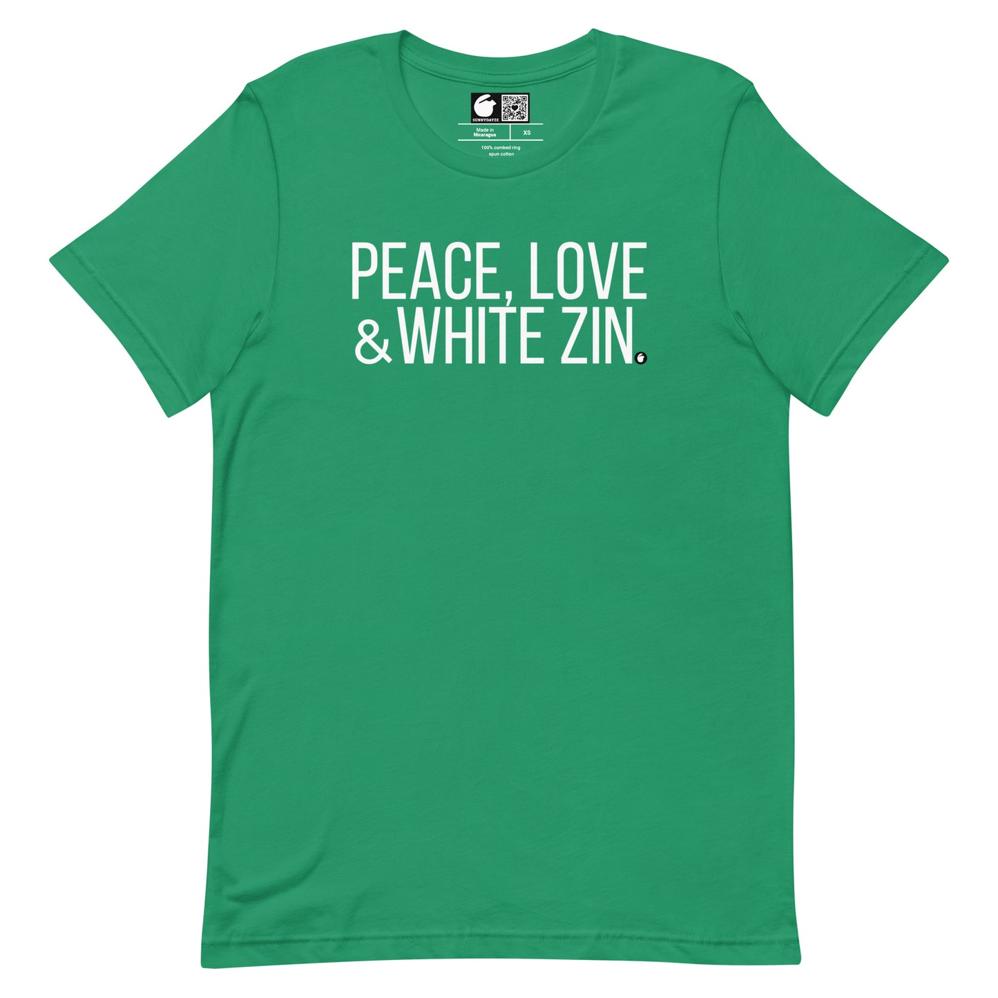 WHITE ZIN Unisex t-shirt