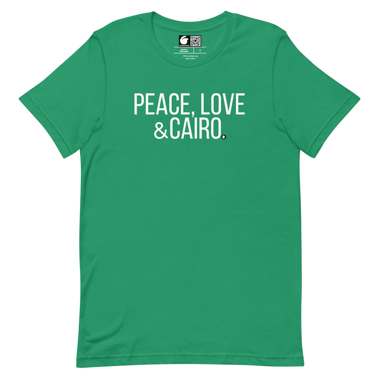 CAIRO Short=Sleeve Unisex t-shirt