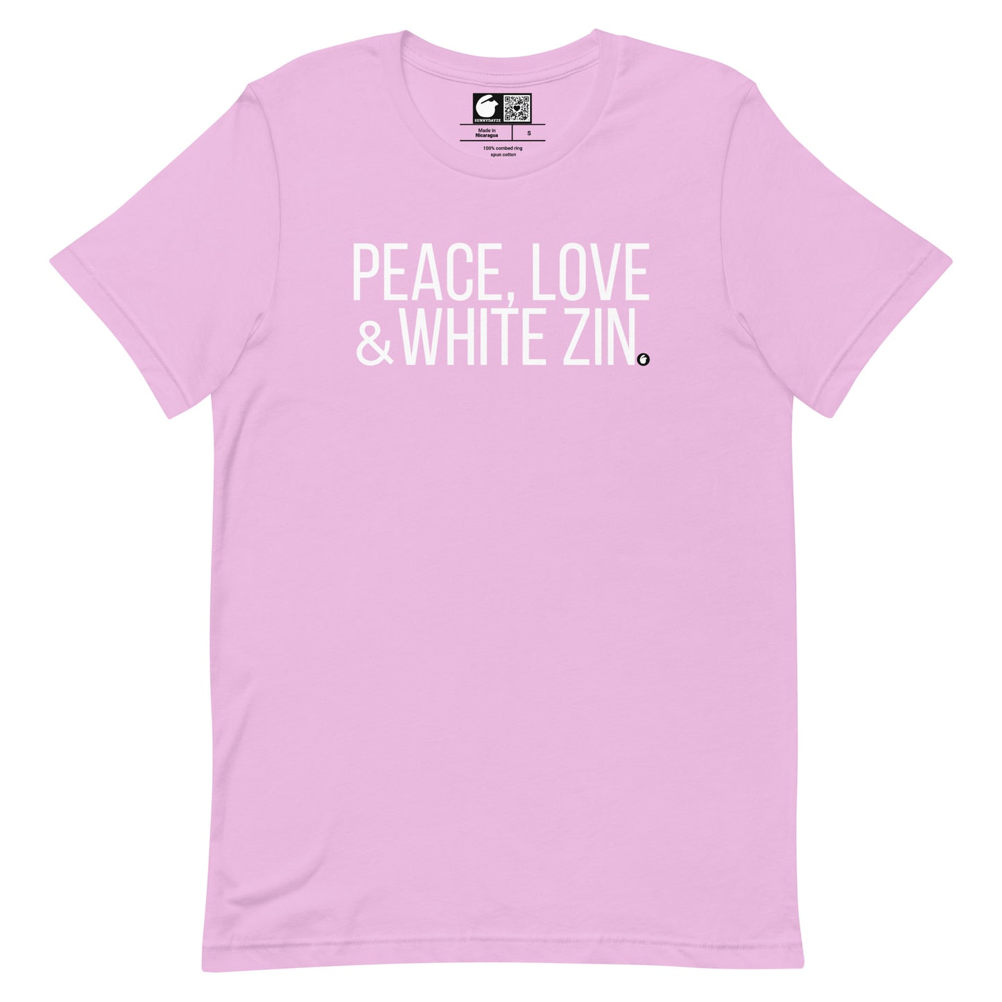 WHITE ZIN Unisex t-shirt