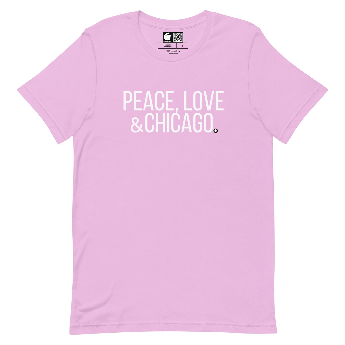 CHICAGO Short=Sleeve Unisex t-shirt