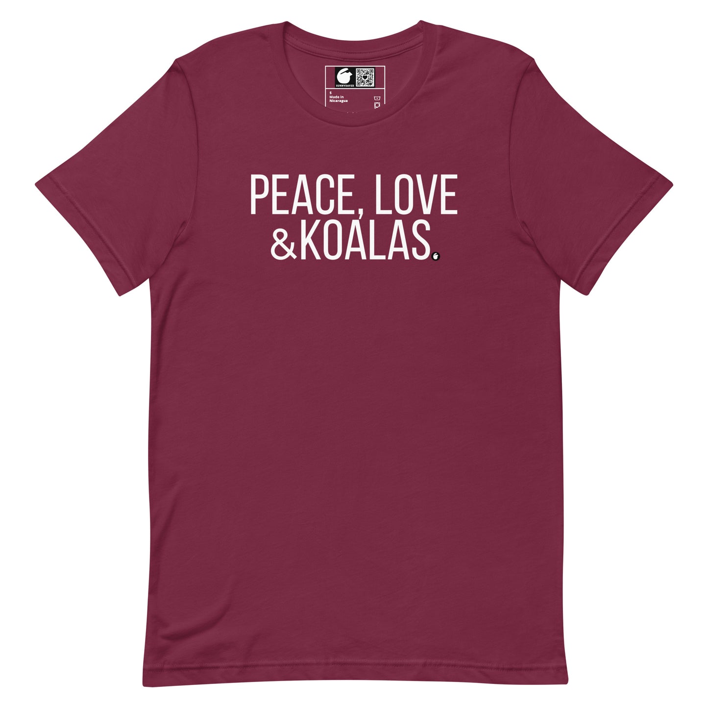 KOALAS Short=Sleeve Unisex t-shirt