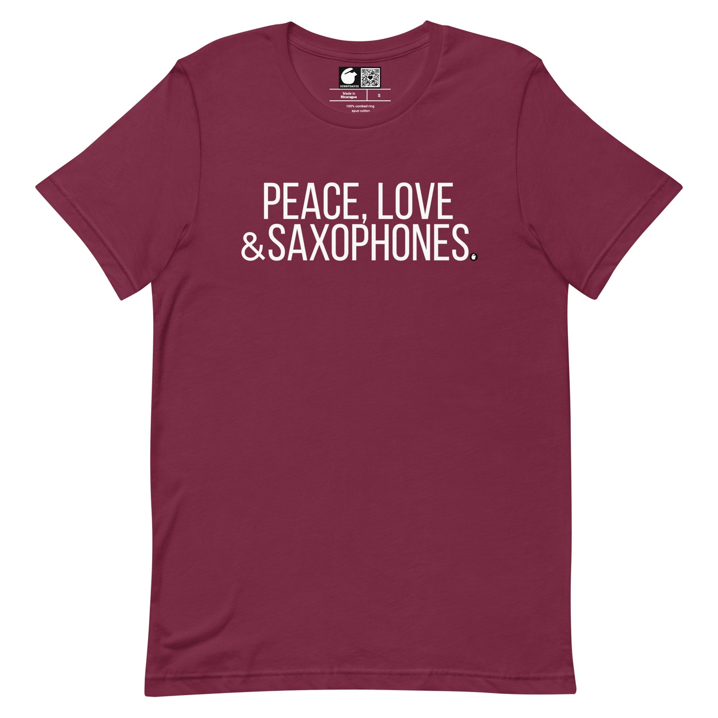 SAXOPHONE Short-Sleeve Unisex t-shirt